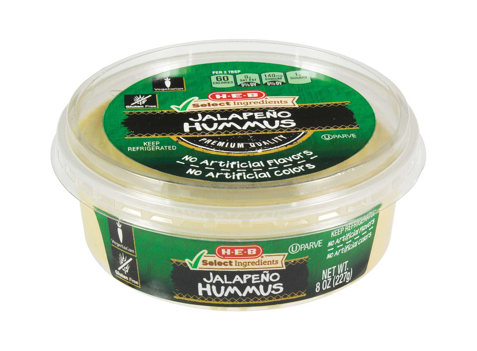 H-E-B Select Ingredients Jalapeno Hummus; image 1 of 2