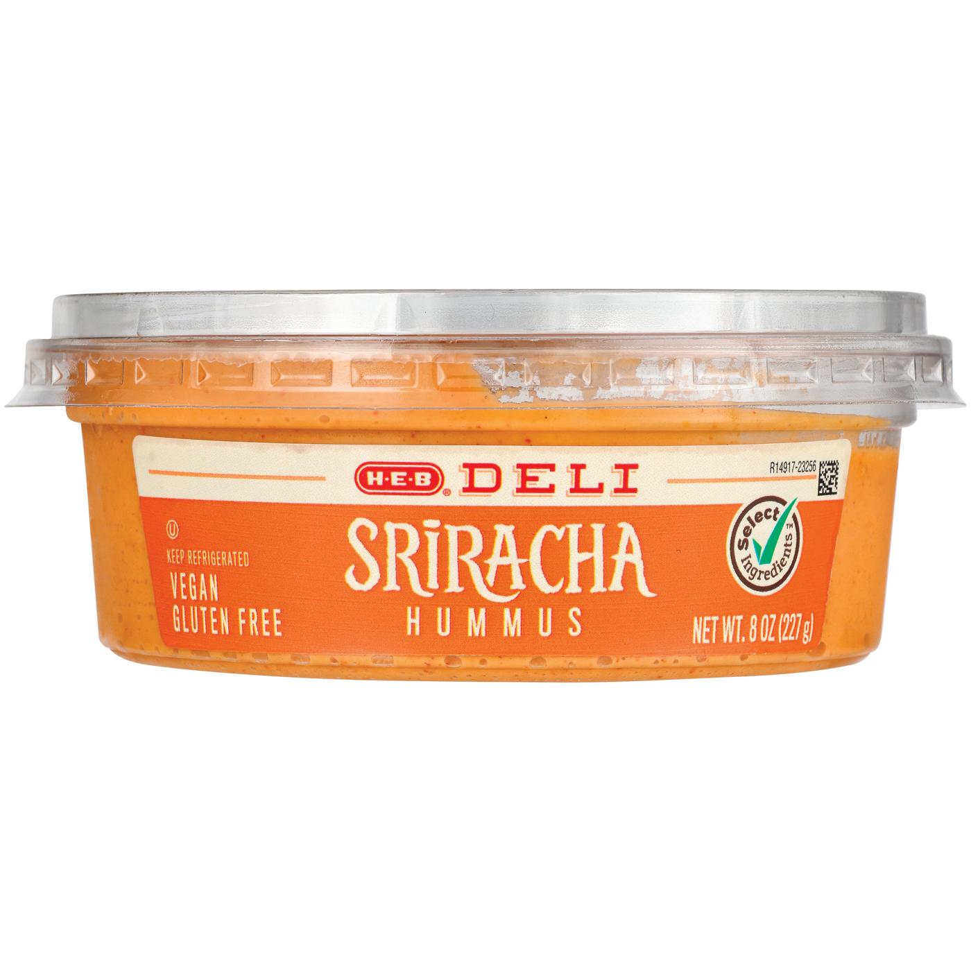 H-E-B Deli Sriracha Hummus; image 2 of 3