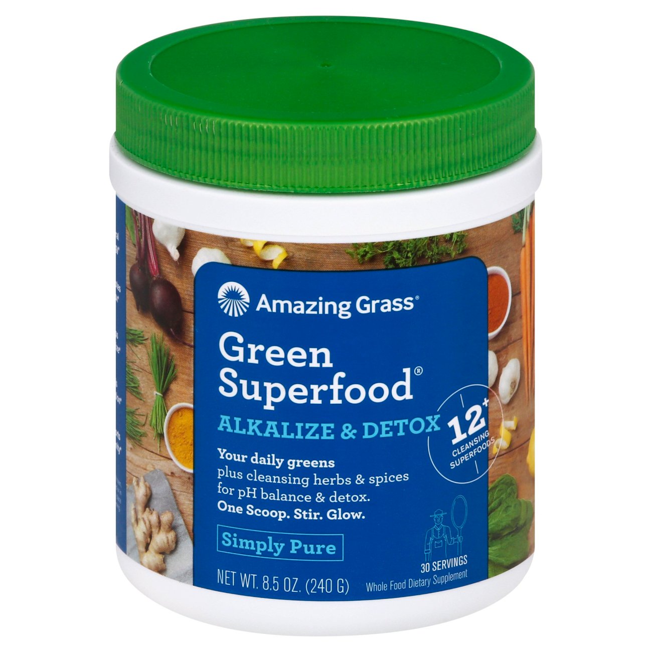 Amazing Grass Alkalize & Detox GSF Shop Diet & Fitness at HEB