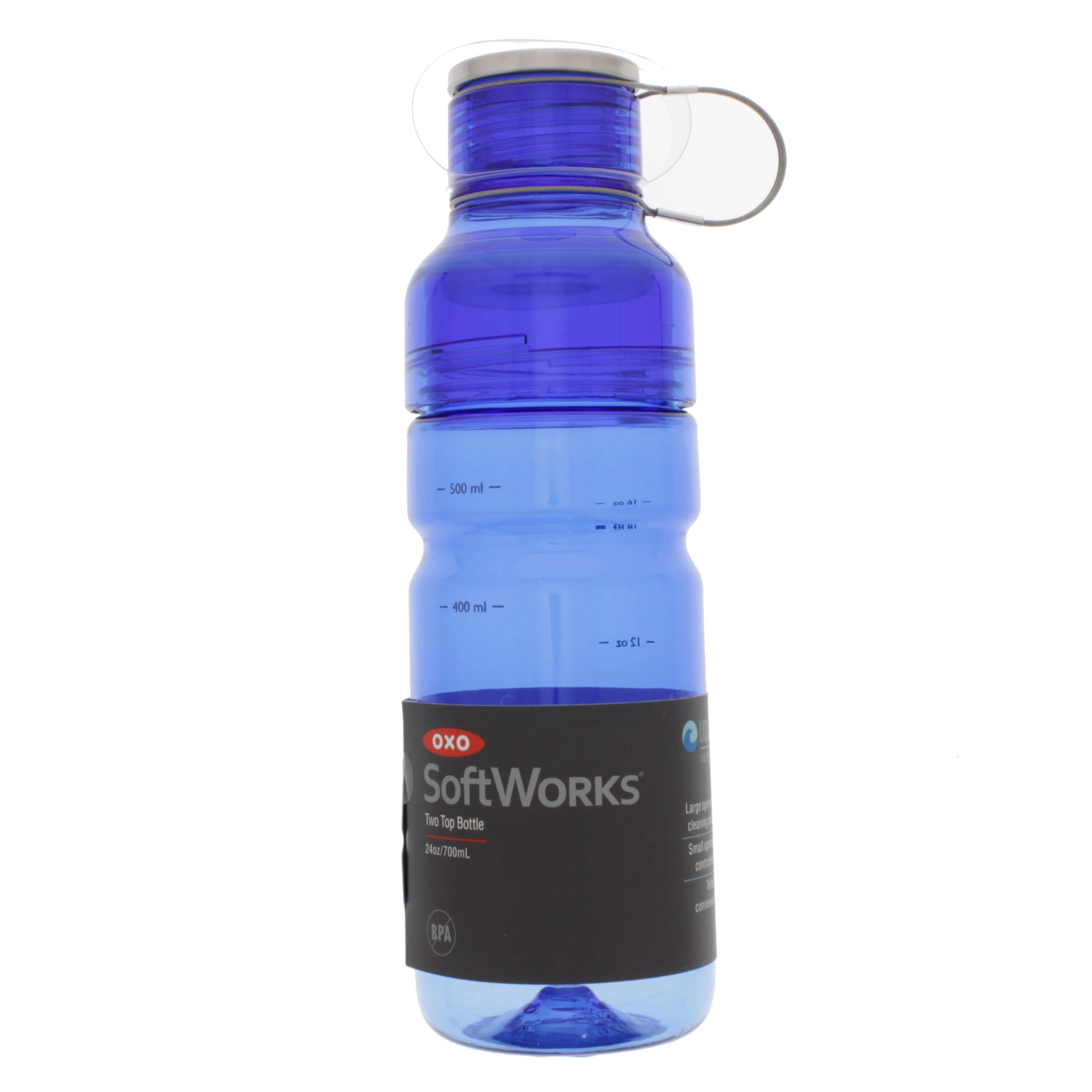 OXO Strive Advance Two Top Water Bottle, Assorted Colors Shop Travel