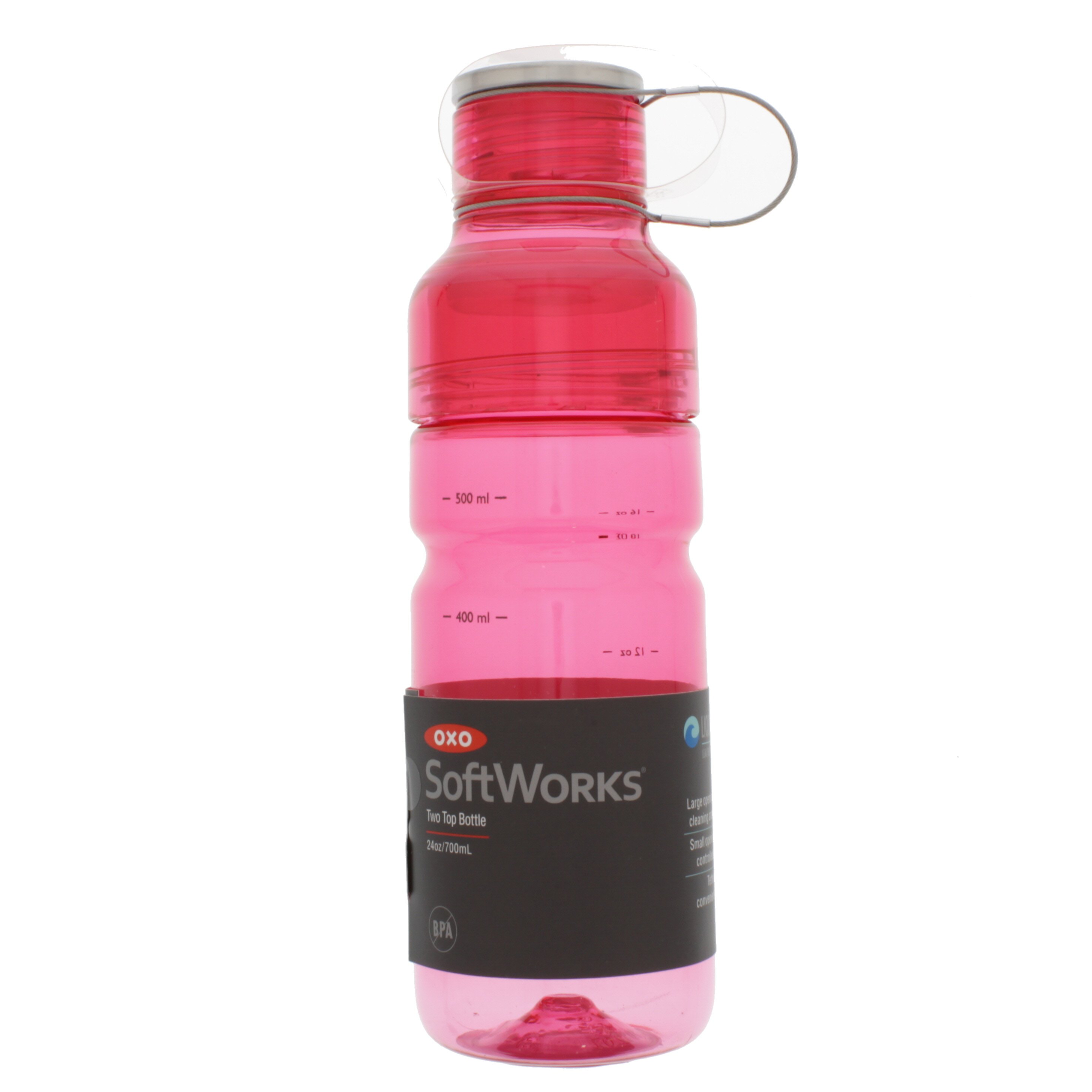 OXO Tot Adventure Water Bottle Pink