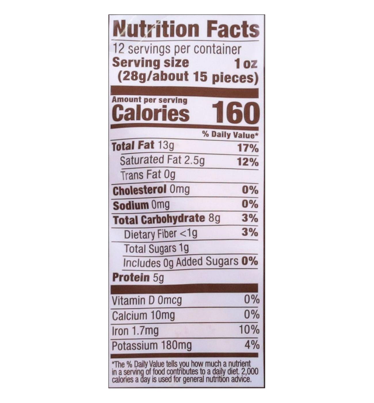 H-E-B Cashew Grande Unsalted Roasted Whole Cashews; image 5 of 5