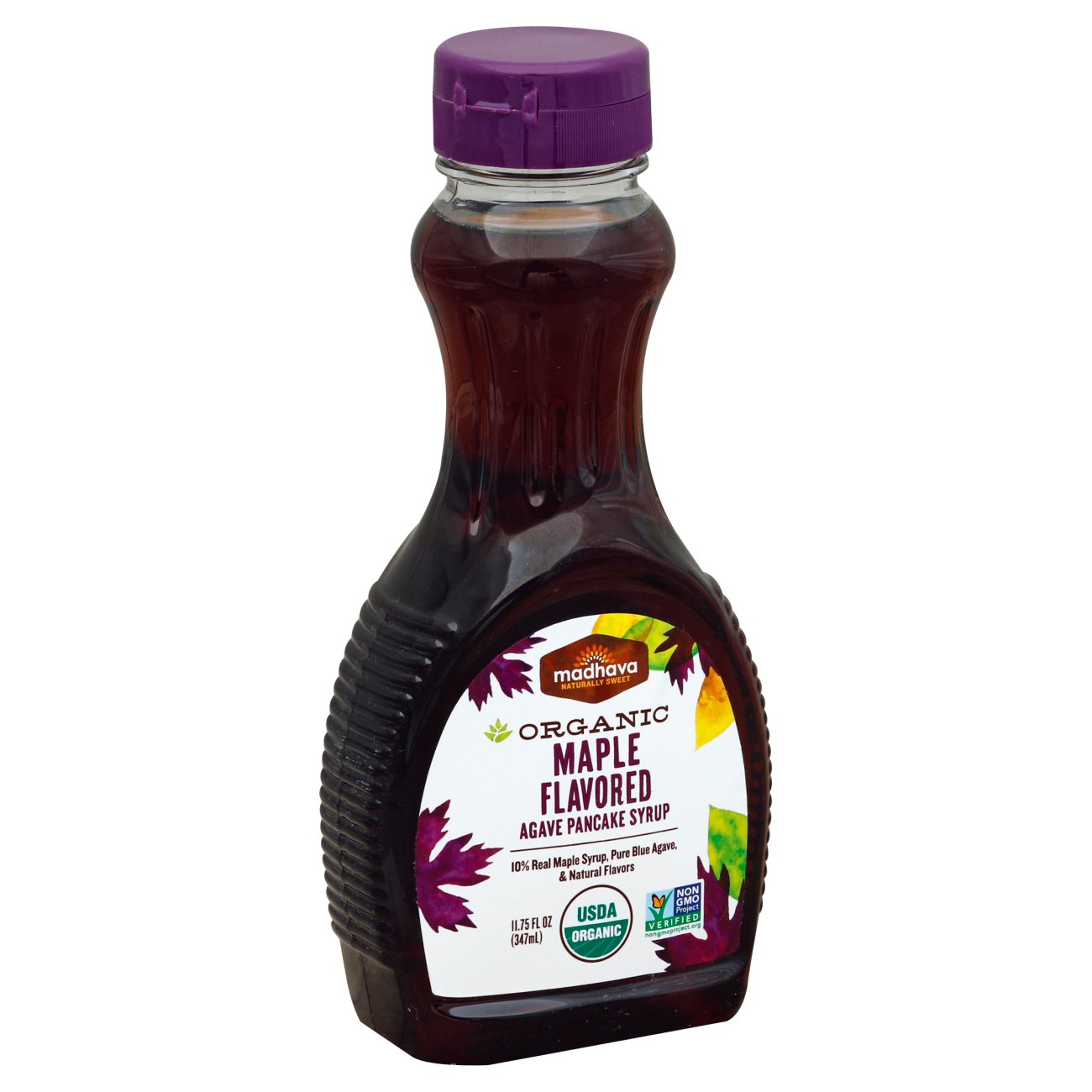 Madhava Organic Maple Agave Pancake Syrup Shop Syrup at HEB