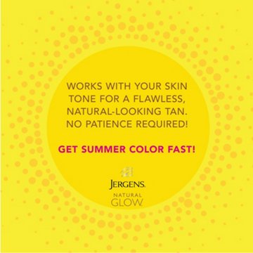 Jergens Natural Glow Instant Sun Deep Bronze Tanning Mousse
