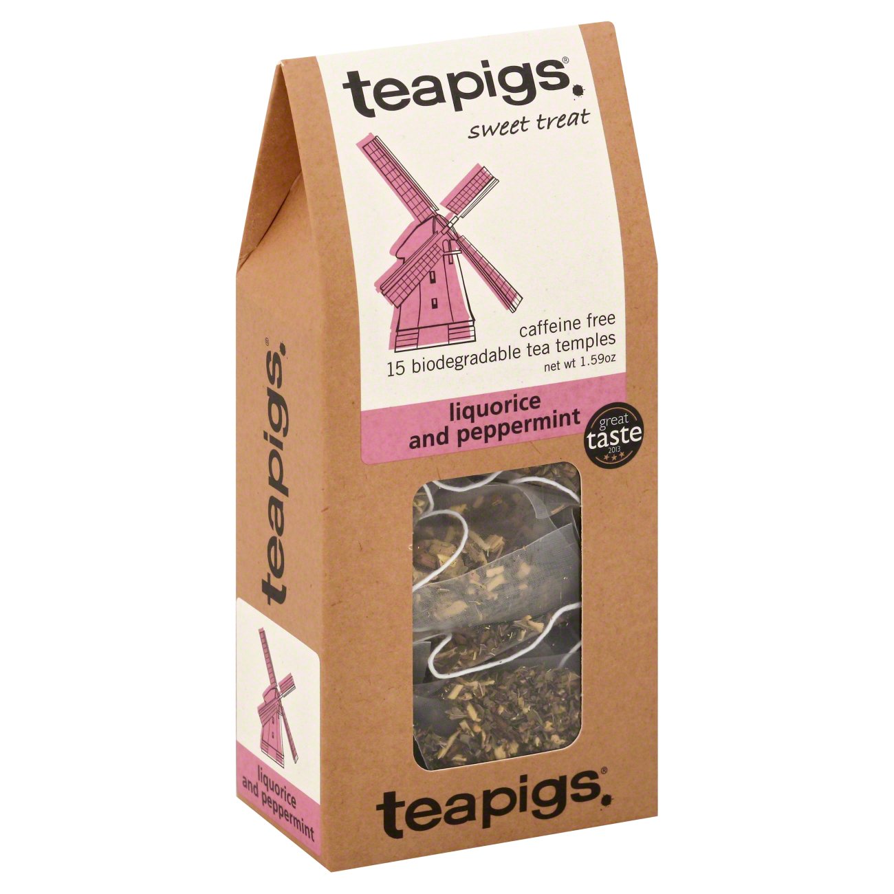 Teapigs Liquorice and Peppermint Tea, 15 ct | Central Market - Really ...