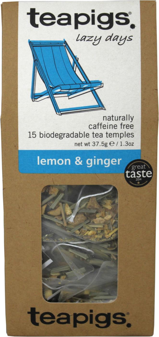 Teapigs Lemon and Ginger; image 1 of 2