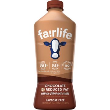 fairlife Lactose Free 2% Reduced Fat Ultra-Filtered Chocolate Milk, 52 oz