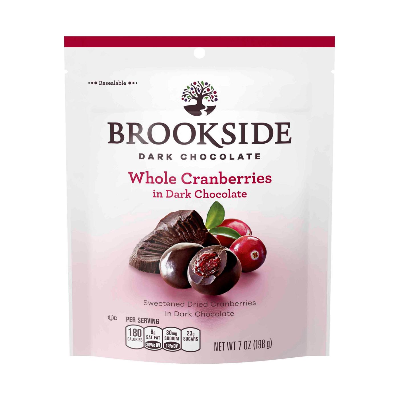 Brookside Dark Chocolate Covered Cranberries; image 1 of 3