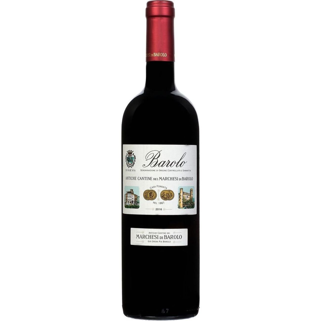 Barolo Marchesi Di Barolo Nebbiolo Italian Red Wine - Shop Wine at H-E-B