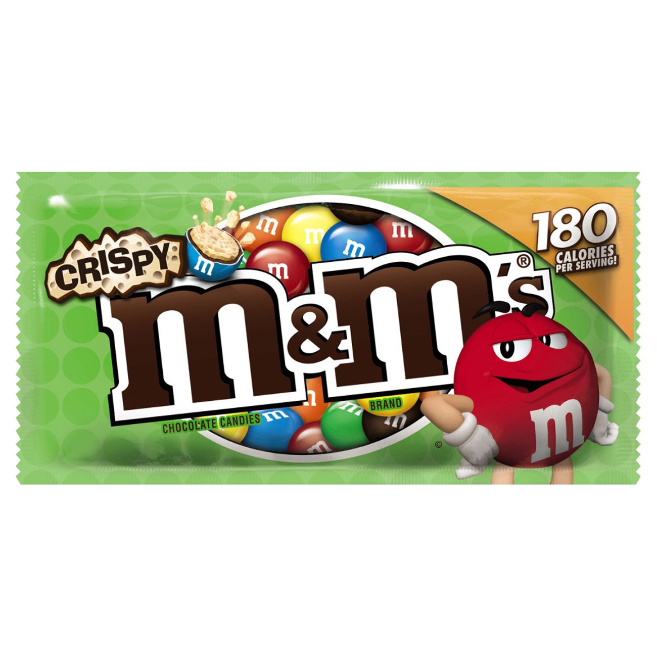 485 calories in M&m's Crispy Chocolate Large Bag (100g) calcount
