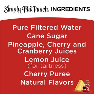 Simply Fruit Punch Juice Drink, 52 oz