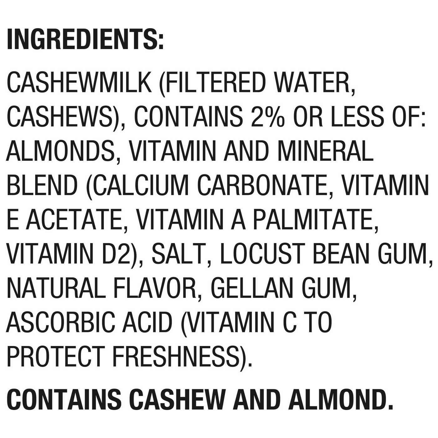 Silk Unsweetened Cashew Milk; image 4 of 6