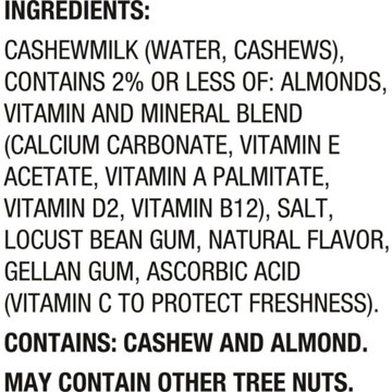 Silk Unsweetened Cashew Milk