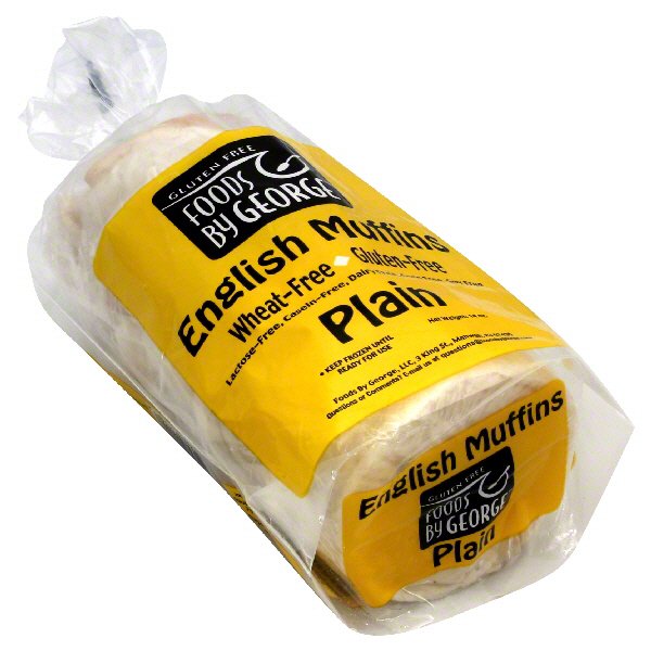 Foods By George Gluten Free Plain English Muffin - Shop ...