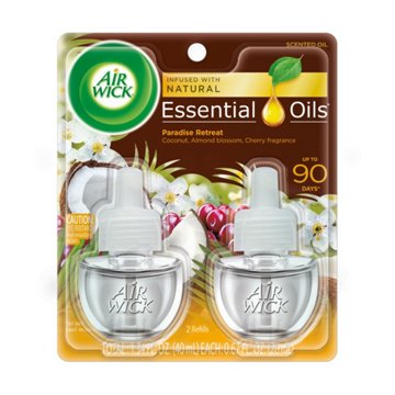 Air Wick Scented Oil Refill, Plug In Air Freshener, Paradise Retreat