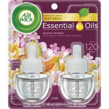 Air Wick Scented Oil Refill, Plug In Air Freshener, Summer Delights