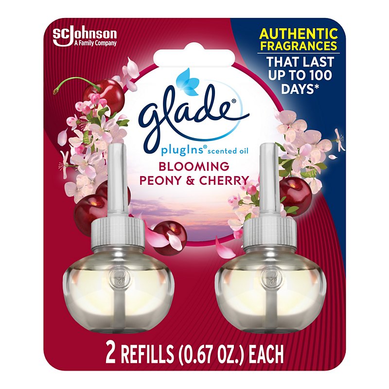 refills glade peony blooming scented