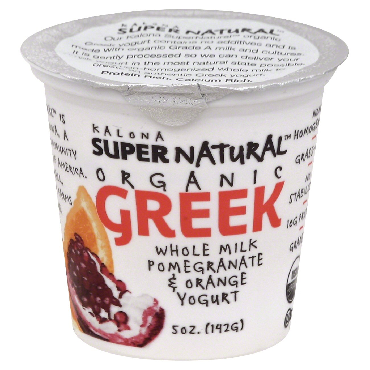 Kalona Pomegranate Orange Greek Yogurt Shop Yogurt At H E B