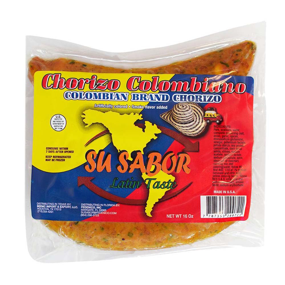 Su Sabor Chorizo Colombiano Shop Meals & Sides at HEB