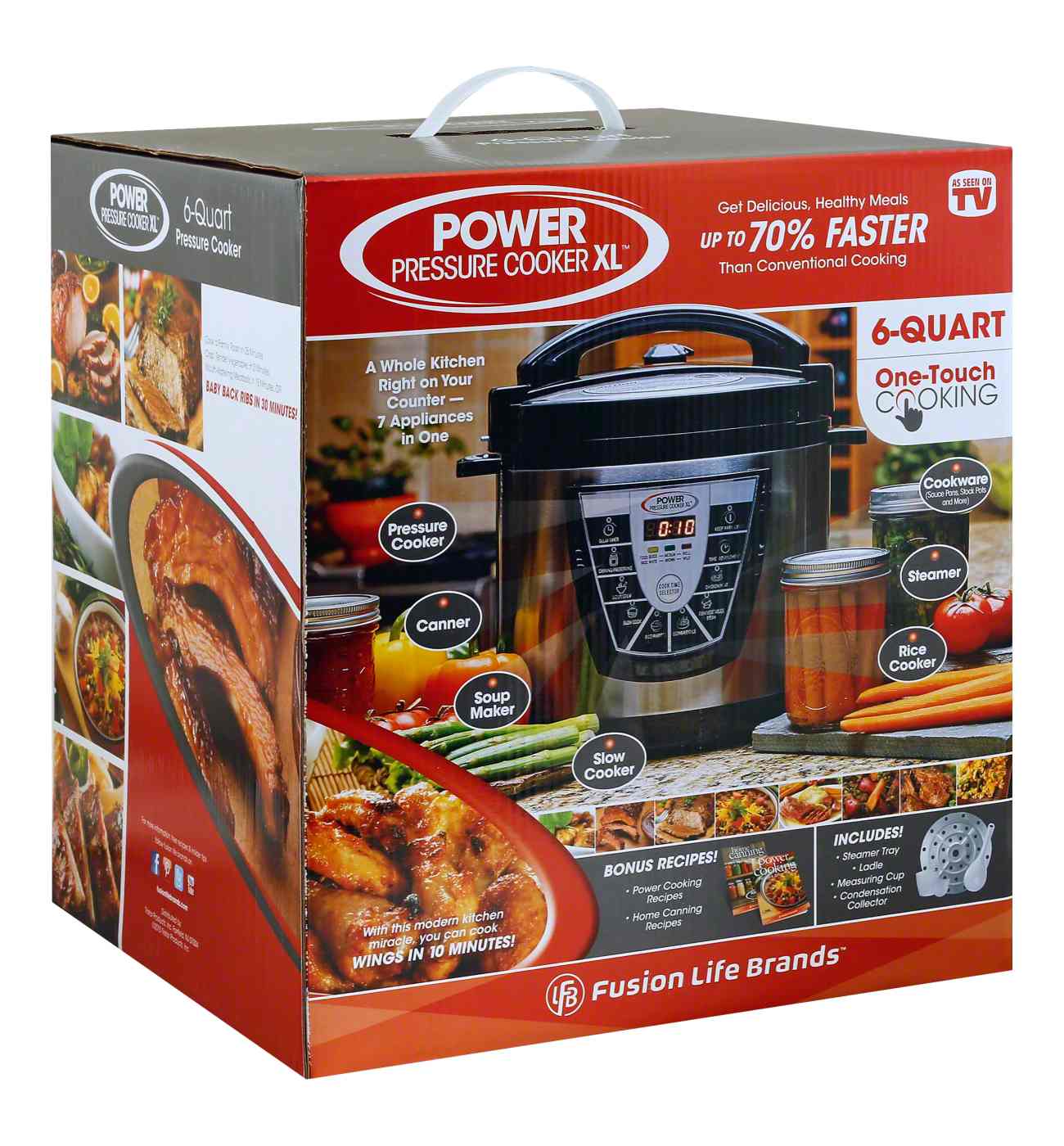 Power Pressure Cooker XL 10 QT for sale online