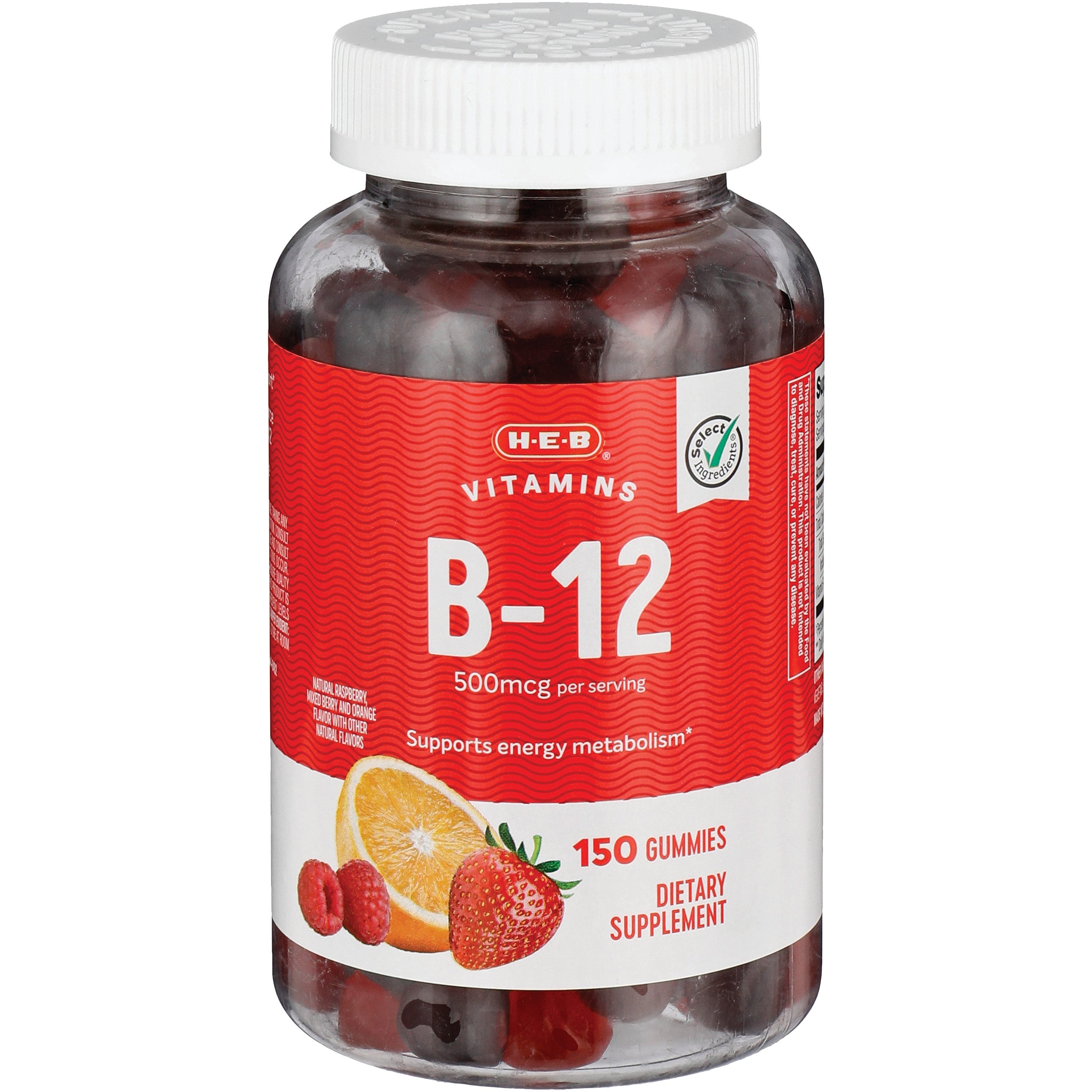 HEB Vitamin B12 Gummies Shop Vitamins AZ at HEB