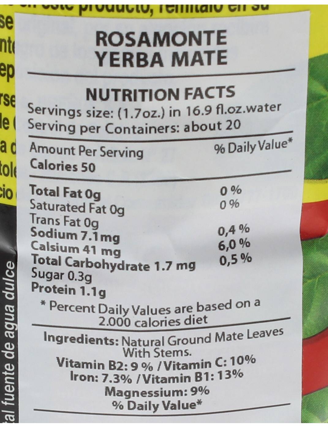 Rosamonte Yerba Mate; image 2 of 2