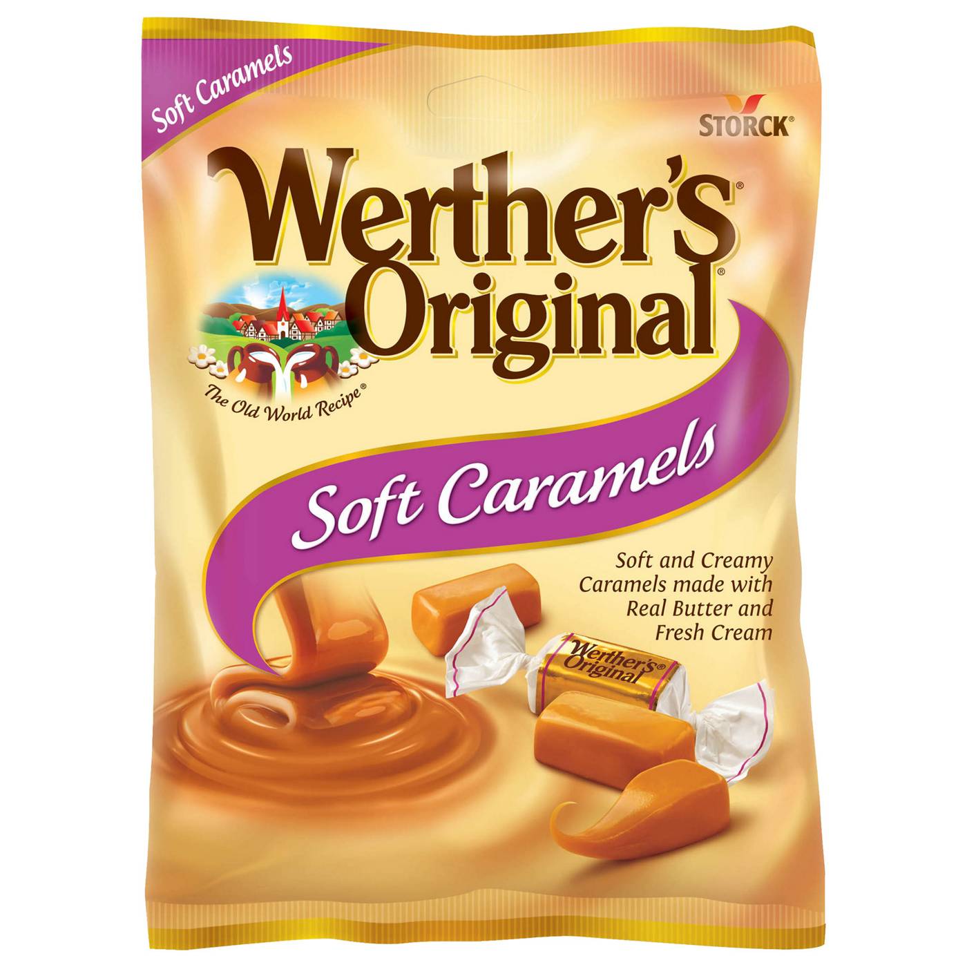 Werther's Original Soft Caramel Candy; image 1 of 6
