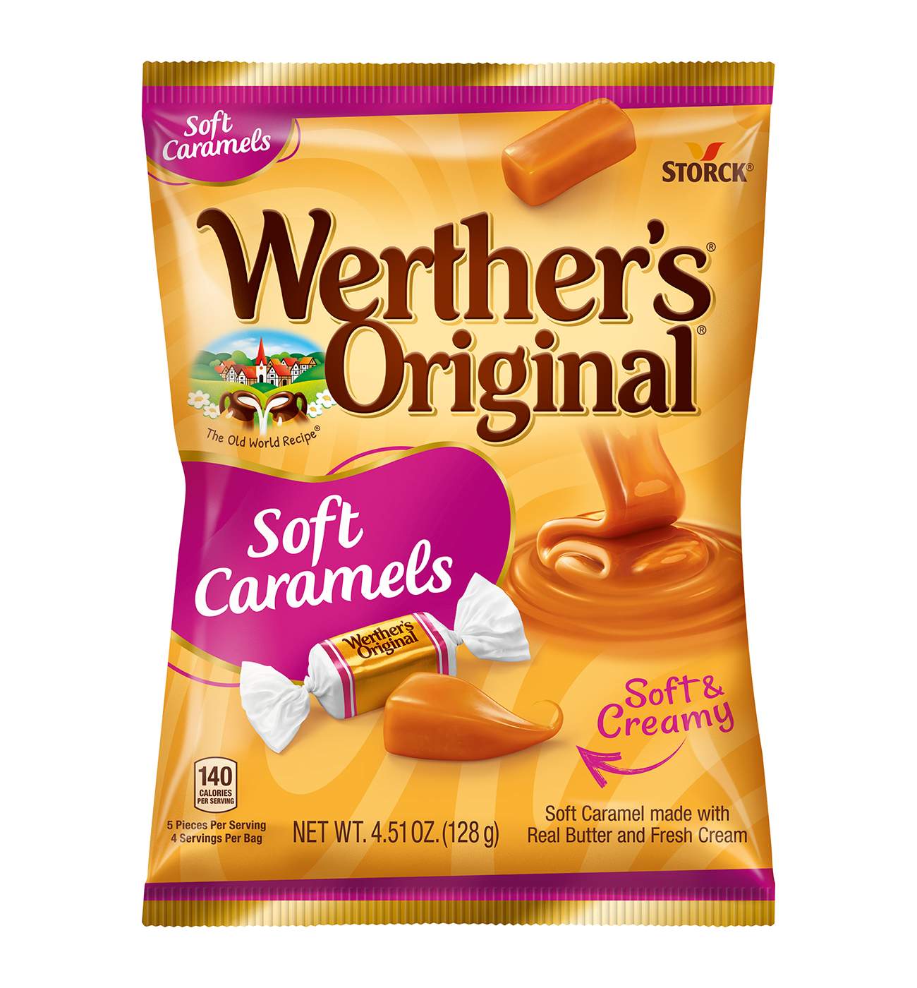 Werther's Original Soft Caramel Candy; image 1 of 6