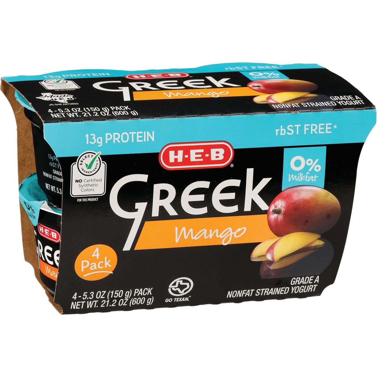 Muller Low Fat Greek Style Yogurt with Mango - Shop Yogurt at H-E-B