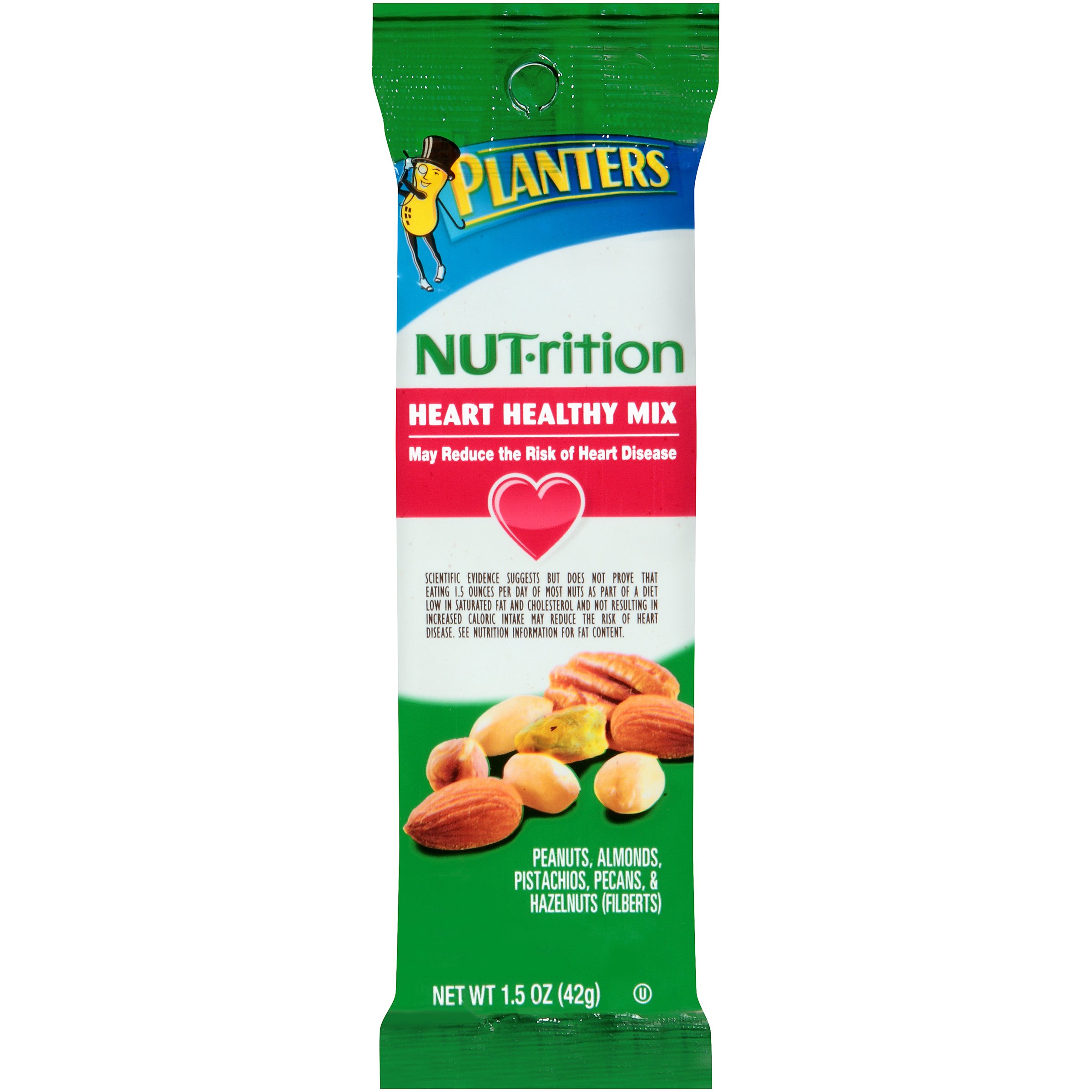 Planters NutRition Heart Healthy Mix Nuts Shop Planters NutRition Heart Healthy Mix Nuts