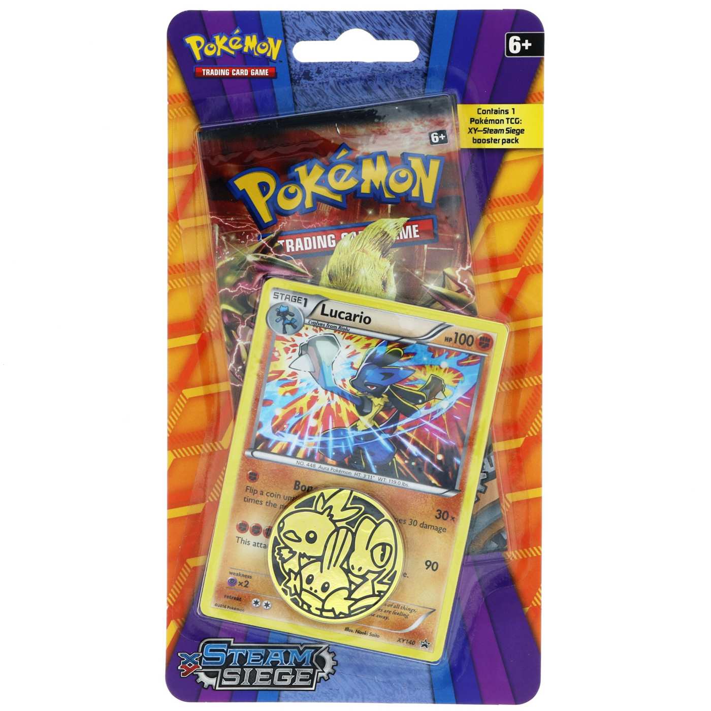Pokemon XY Steam Siege Trading Card Game, Assorted; image 1 of 2