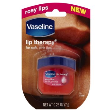 Vaseline Lip Therapy Rosy Lips Mini, .25 oz