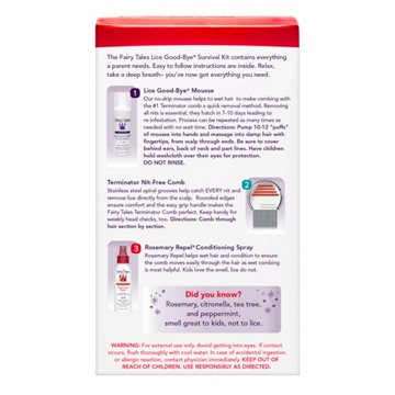 Fairy Tales Hair Care Lice Good-Bye Survival Treatment Kit