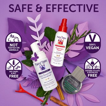 Fairy Tales Hair Care Lice Good-Bye Survival Treatment Kit
