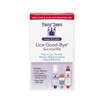 Fairy Tales Hair Care Lice Good-Bye Survival Treatment Kit