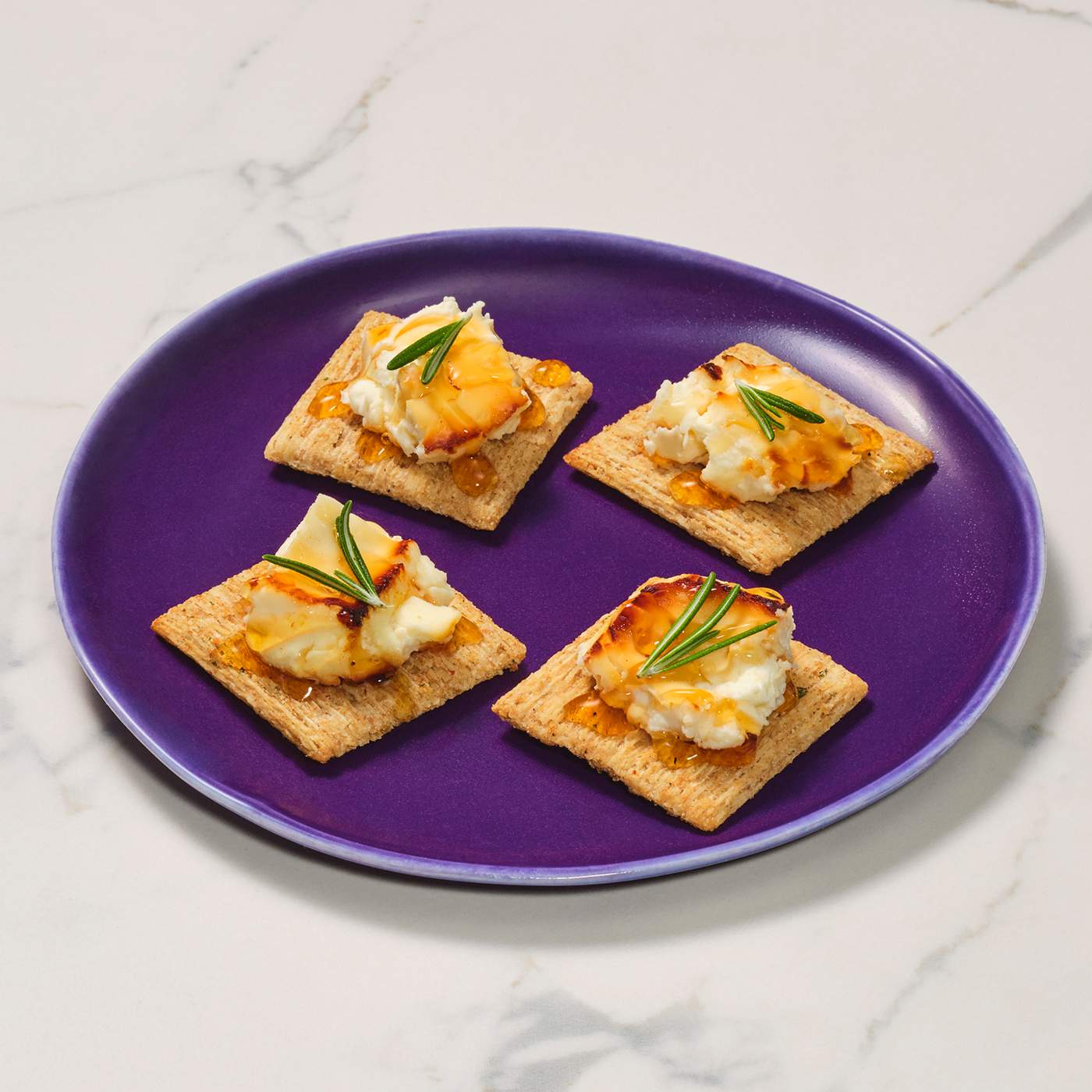 Triscuit Balsamic Vinegar & Basil Whole Grain Wheat Crackers; image 8 of 10