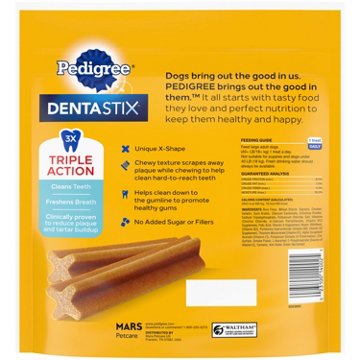 Pedigree Dentastix Large Breed Dog Treats - Original Flavor