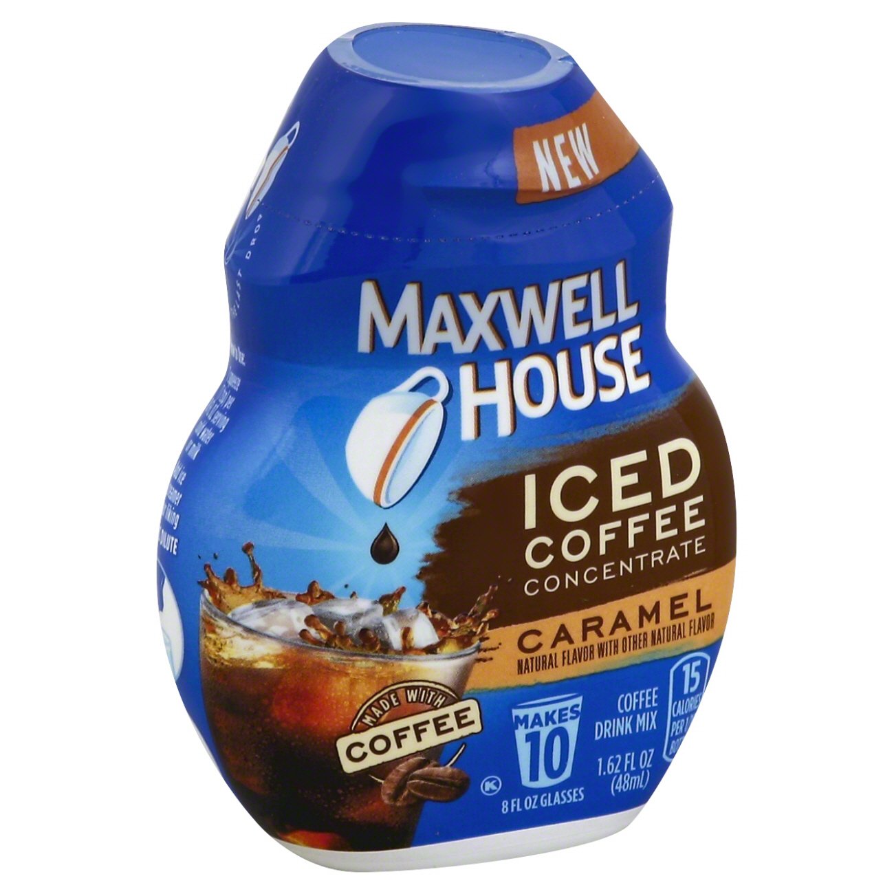 Maxwell House Iced Coffee Caramel Concentrate Shop Coffee at HEB