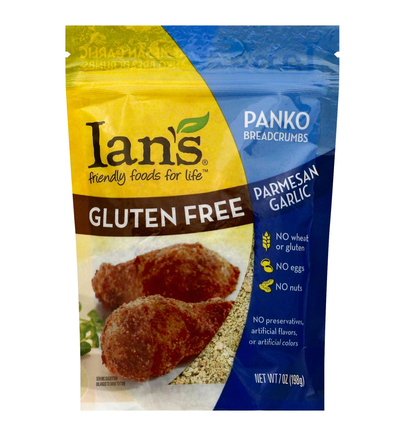 Ian's Parmesan Garlic Panko Breadcrumbs; image 1 of 2