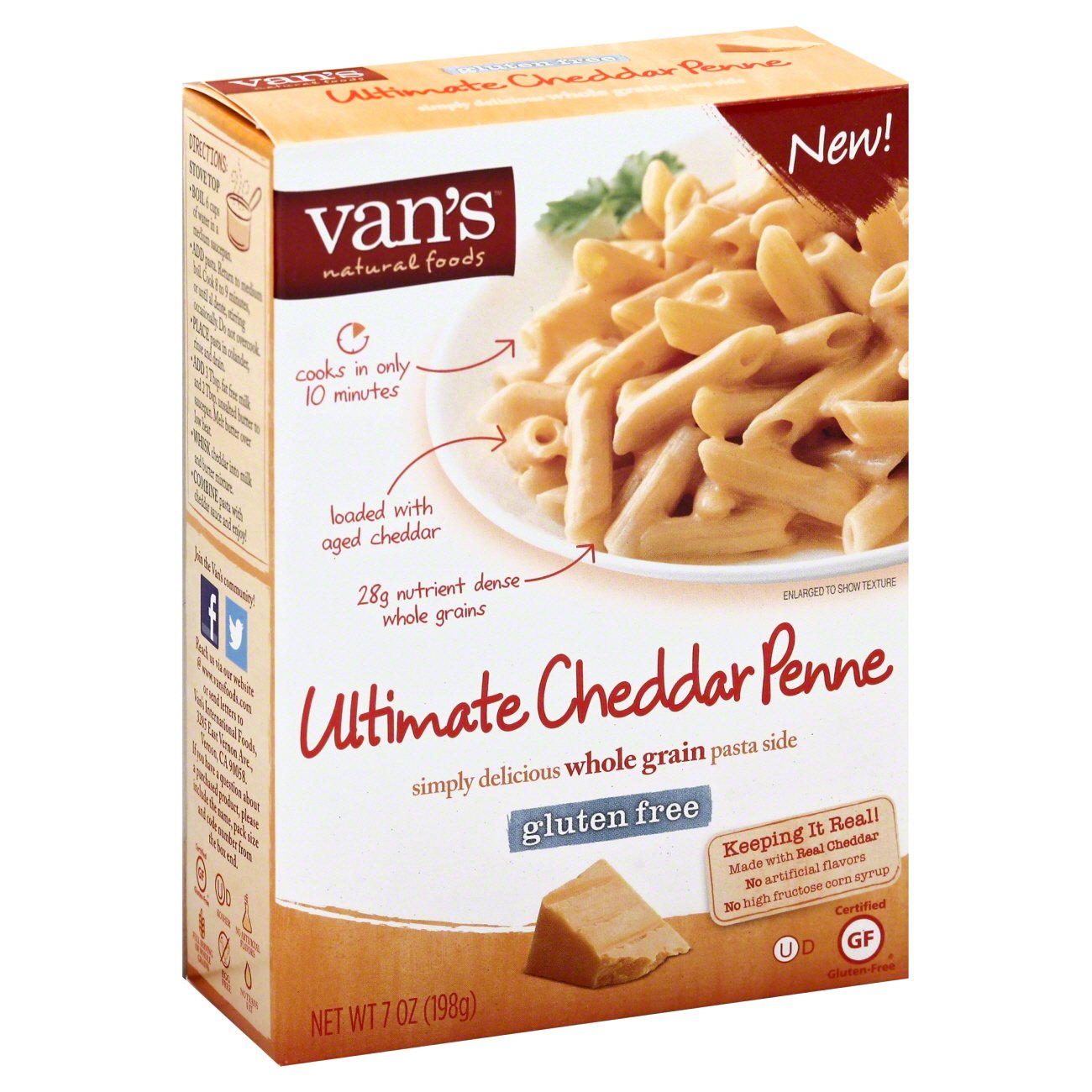 Van's Ultimate Cheddar Penne - Shop Pantry Meals At H-E-B