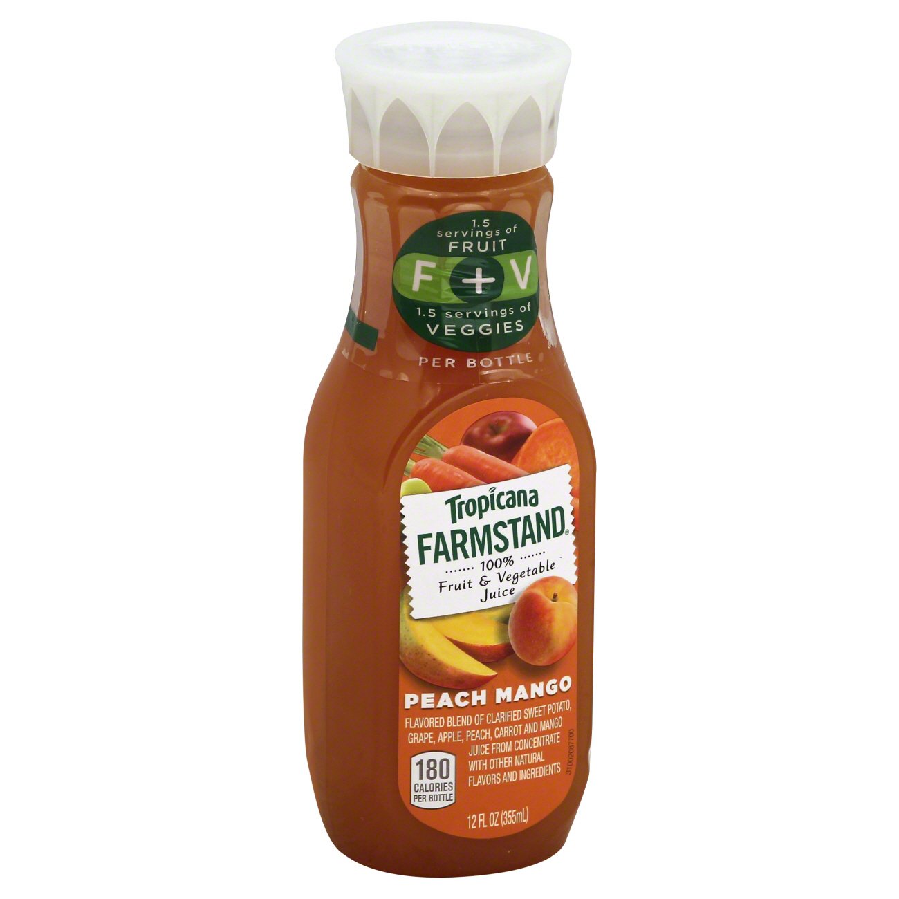 Tropicana Farmstand Peach Mango Juice Shop Juice at HEB