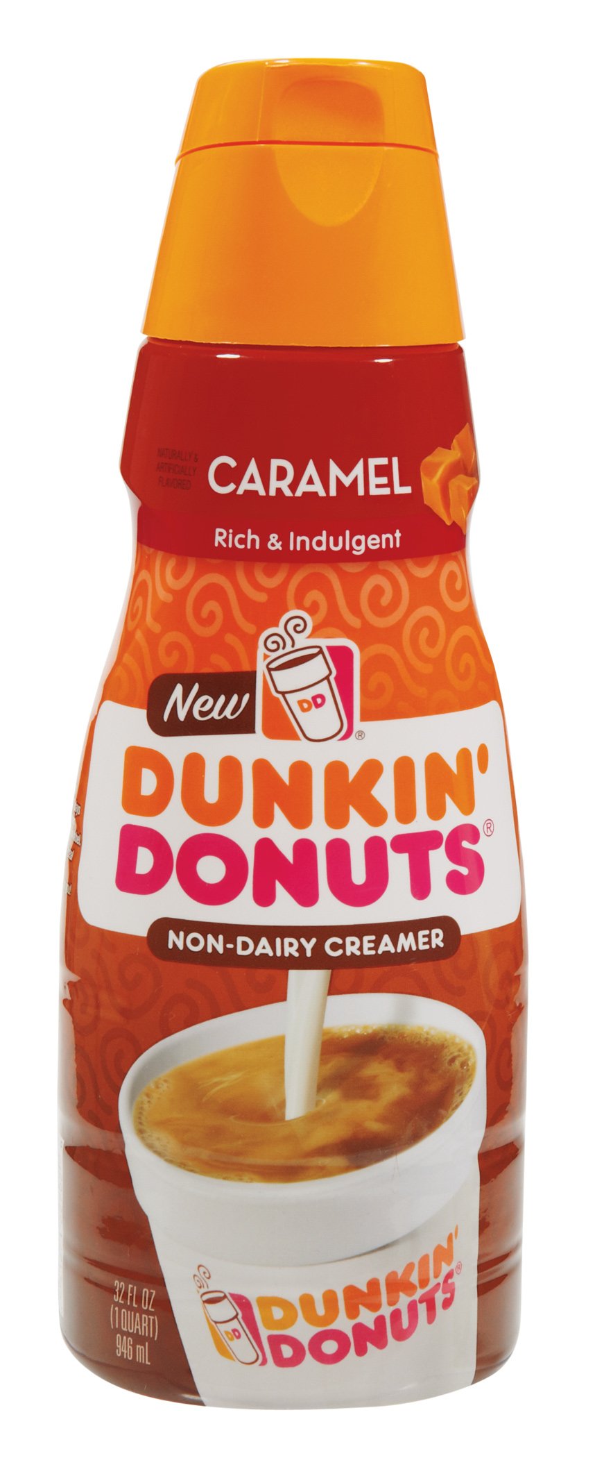 Dunkin' Donuts Caramel Liquid Coffee Creamer Shop Coffee Creamer at HEB