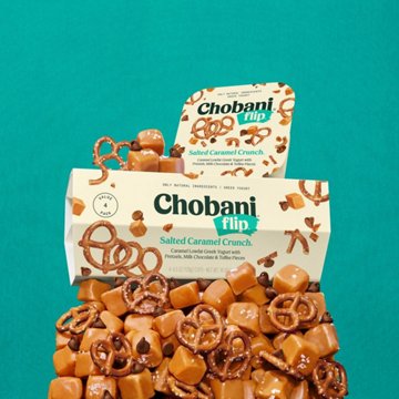 Chobani Flip Low-Fat Salted Caramel Crunch Greek Yogurt