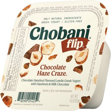 Chobani Flip Low-Fat Chocolate Haze Craze Greek Yogurt