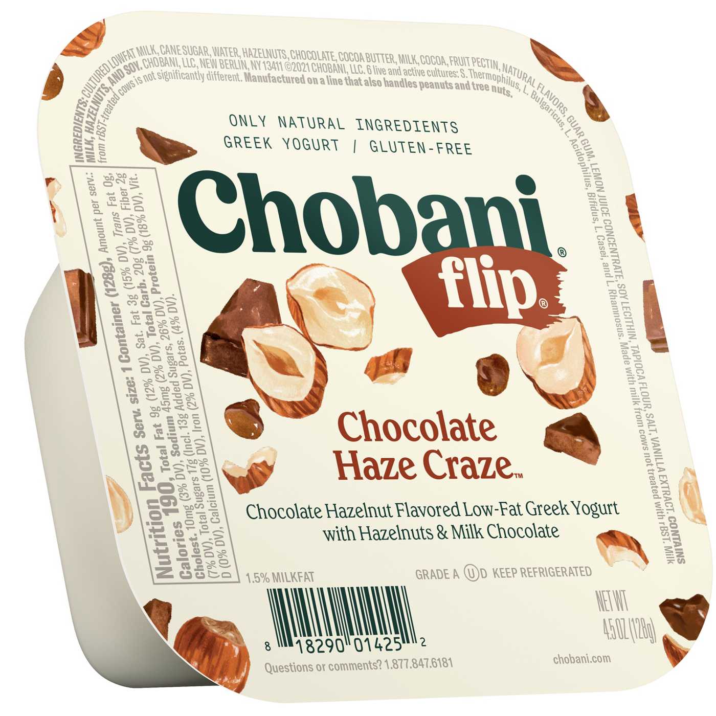 Chobani Flip Low-Fat Chocolate Haze Craze Greek Yogurt; image 4 of 6