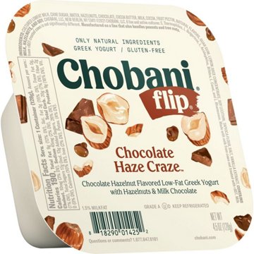 Chobani Flip Low-Fat Chocolate Haze Craze Greek Yogurt