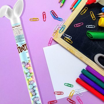 M&M'S Milk Chocolate Easter Candy Plastic Cane