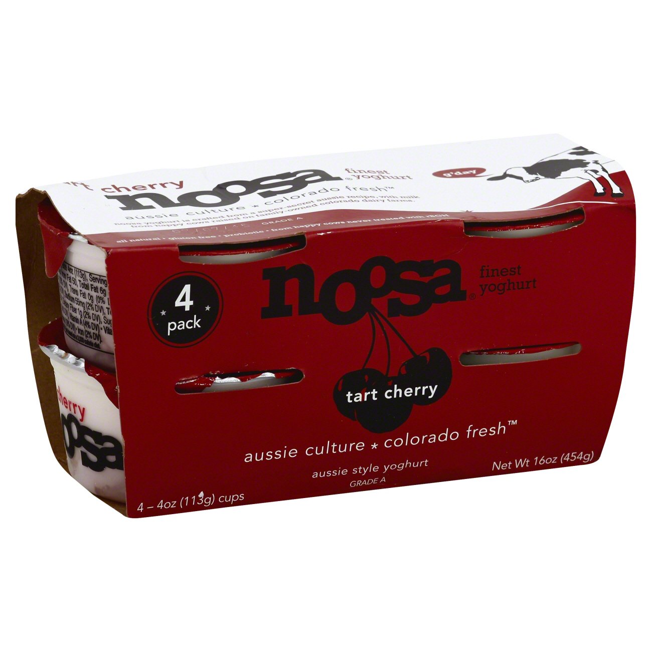 Noosa Tart Cherry Yoghurt Shop Yogurt at HEB