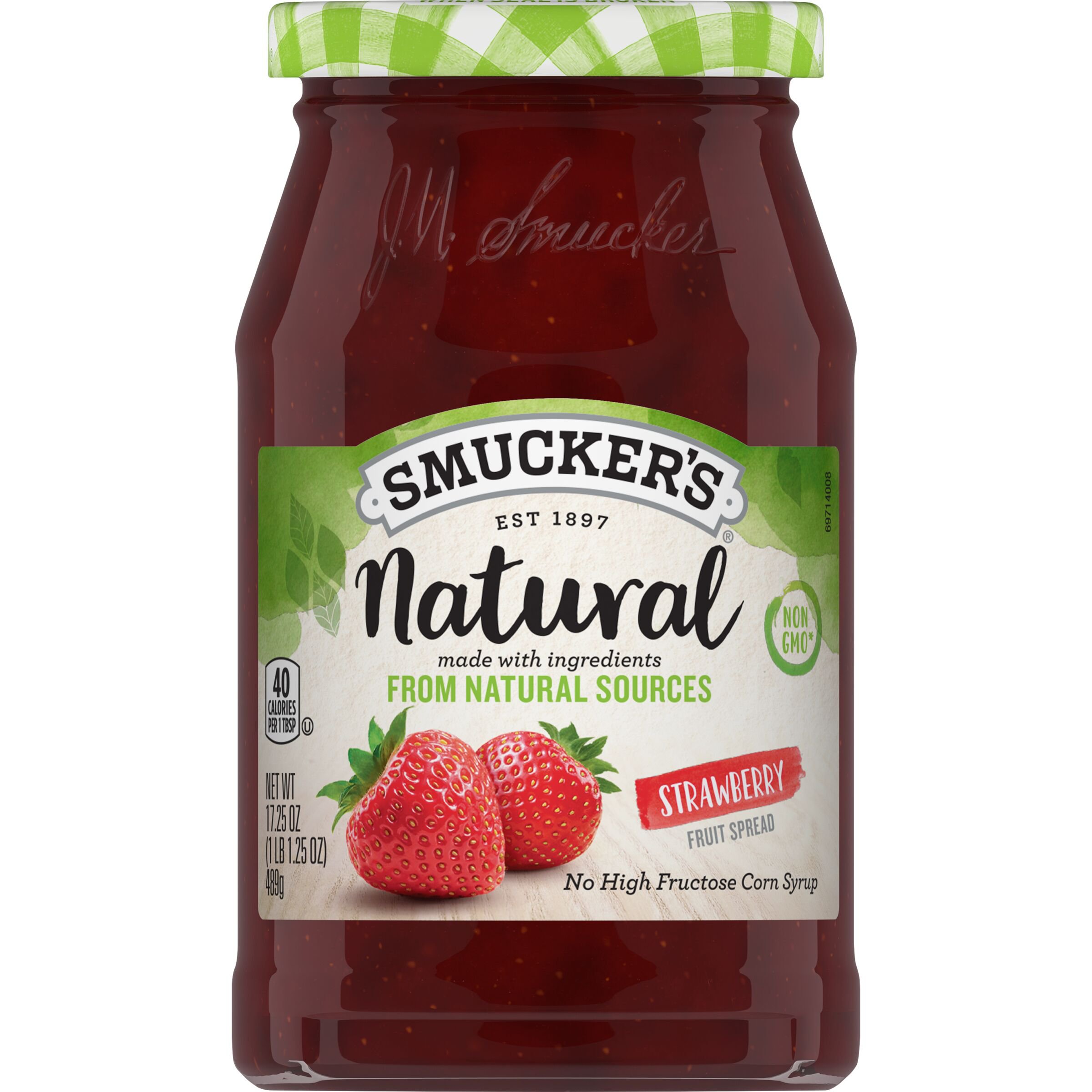 Smucker's Natural Strawberry Fruit Spread - Shop Jelly & Jam at H-E-B