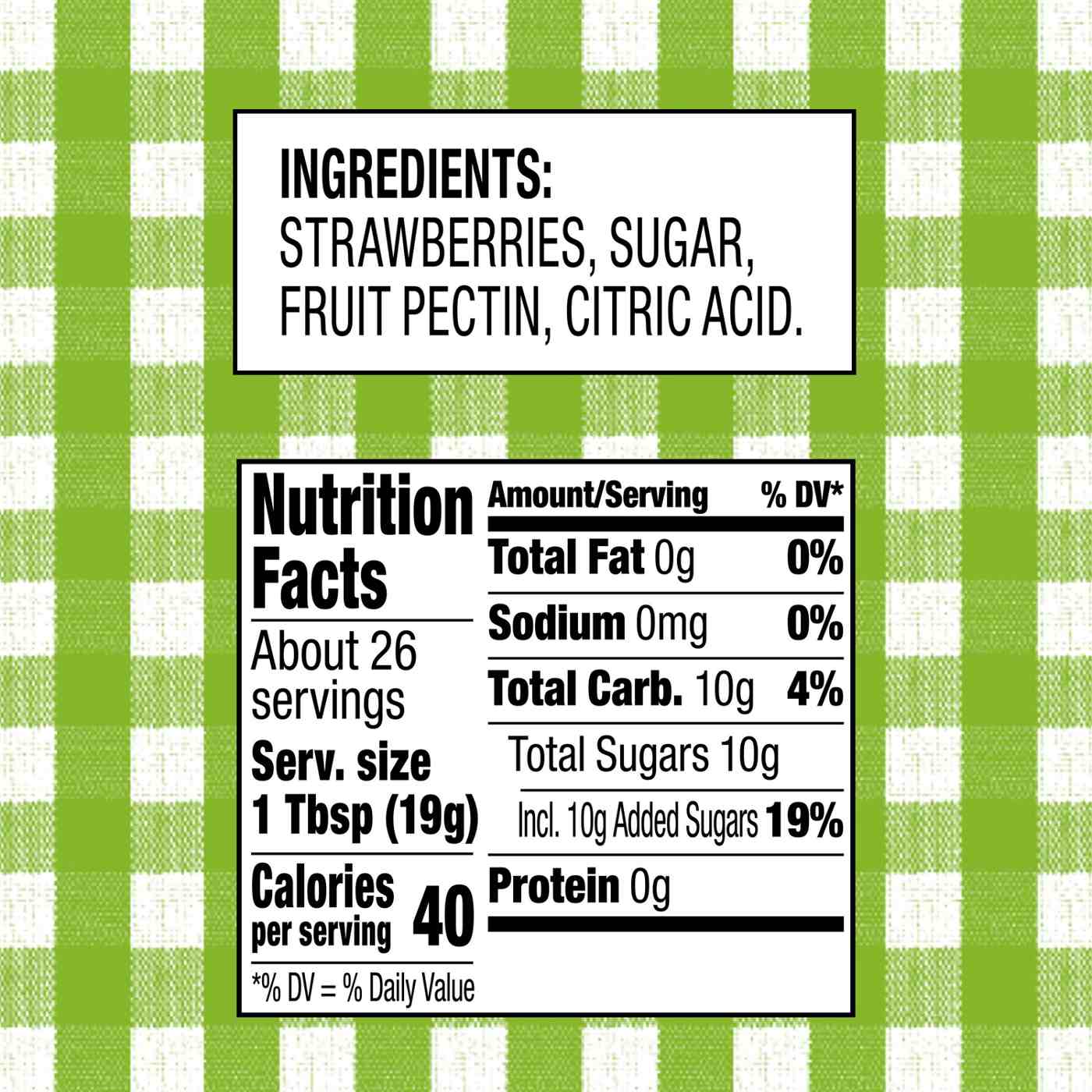 Smucker's Natural Strawberry Fruit Spread; image 3 of 3